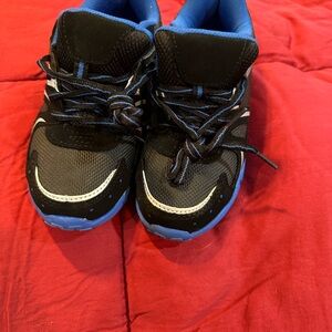 Kids' Black and Blue Sneakers